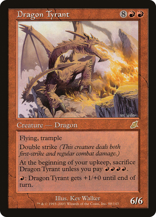 Dragon Tyrant (SCG-088) - Scourge Foil