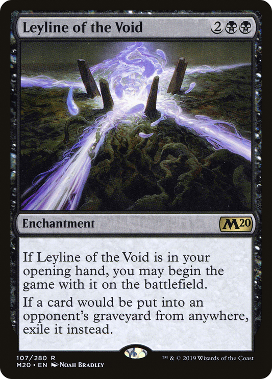 Leyline of the Void (M20-107) - Core Set 2020 Foil