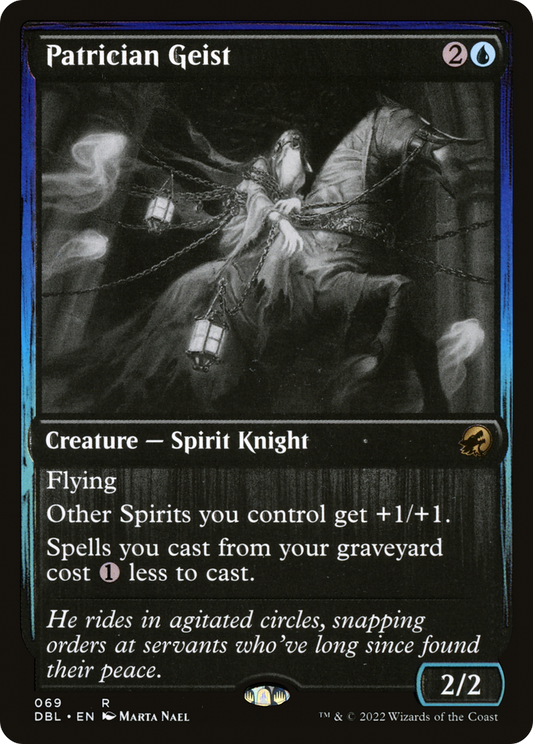 Patrician Geist (DBL-069) - Innistrad: Double Feature Foil