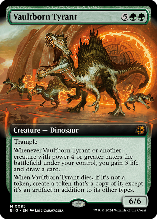 Vaultborn Tyrant (BIG-085) - The Big Score: (Extended Art) Foil