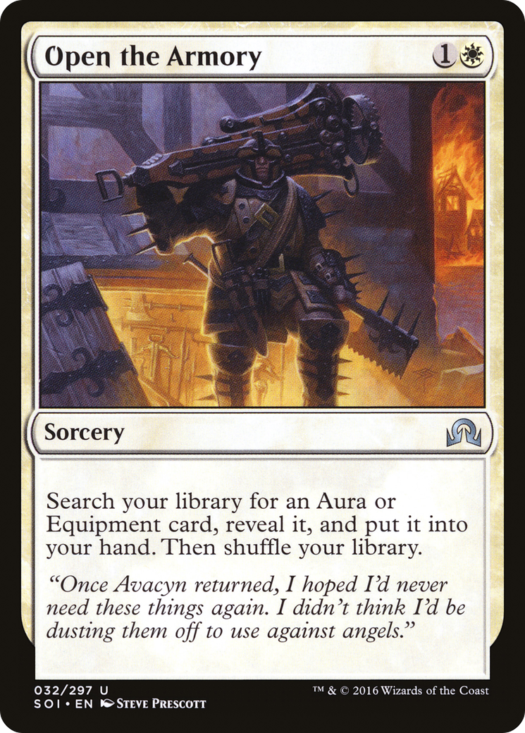 Open the Armory (SOI-032) - Shadows over Innistrad