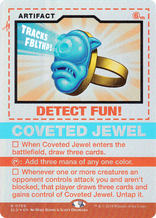 Coveted Jewel (SLD-799) - Secret Lair Drop (Borderless) Foil