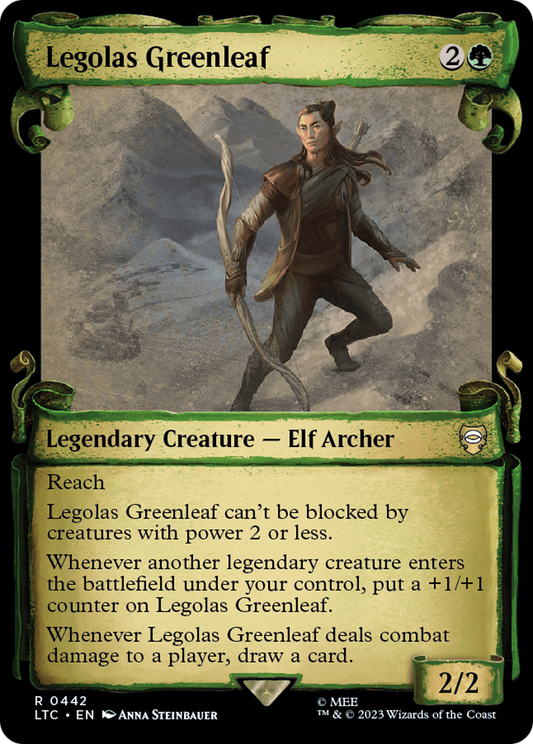 Legolas Greenleaf (LTC-442) - Tales of Middle-earth Commander: (Showcase)