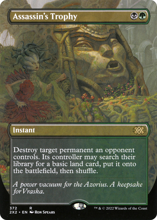 Assassin's Trophy (2X2-372) - Double Masters 2022 (Borderless) Foil