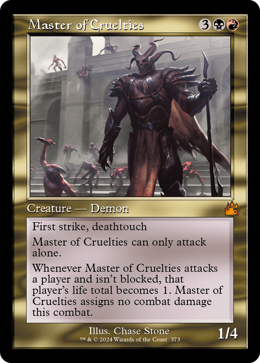 Master of Cruelties (RVR-373) - Ravnica Remastered Foil