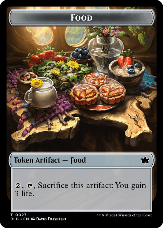 Food (BLB-027) - Bloomburrow Tokens Foil