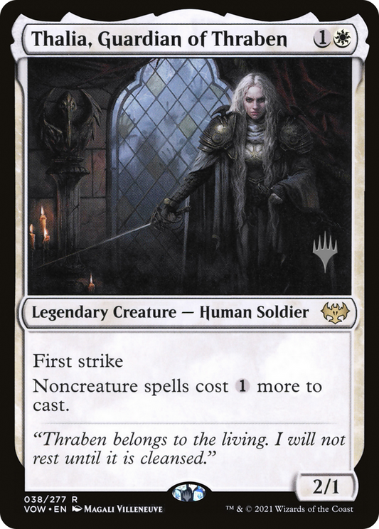 Thalia, Guardian of Thraben (PPDMU-38P) - Innistrad: Crimson Vow Promos Foil