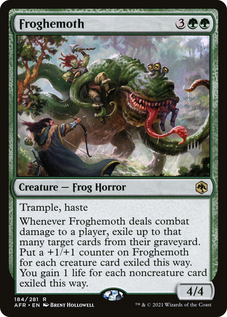 Froghemoth (PPAFR-184) - Adventures in the Forgotten Realms Promos Foil