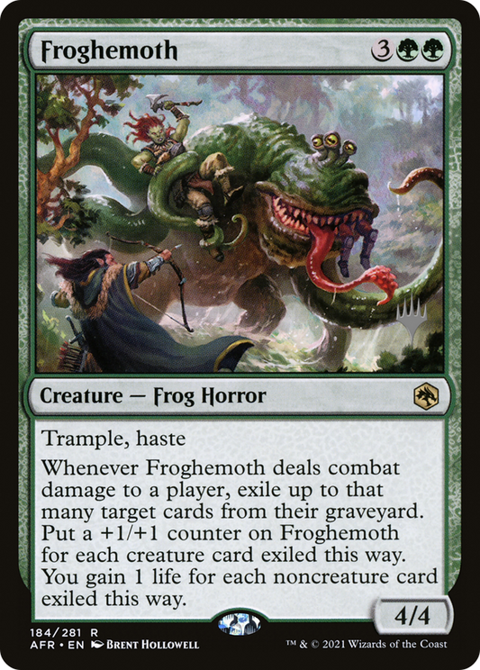 Froghemoth (PPAFR-184) - Adventures in the Forgotten Realms Promos Foil