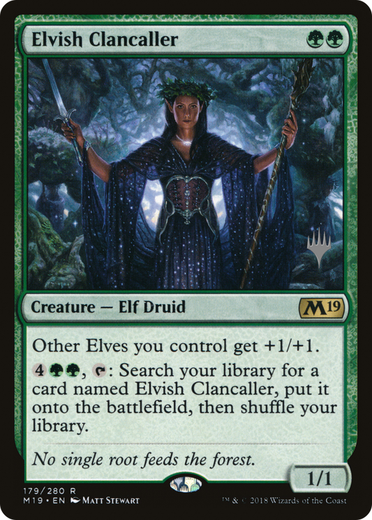 Elvish Clancaller (PPM20-179) - Core Set 2019 Promos