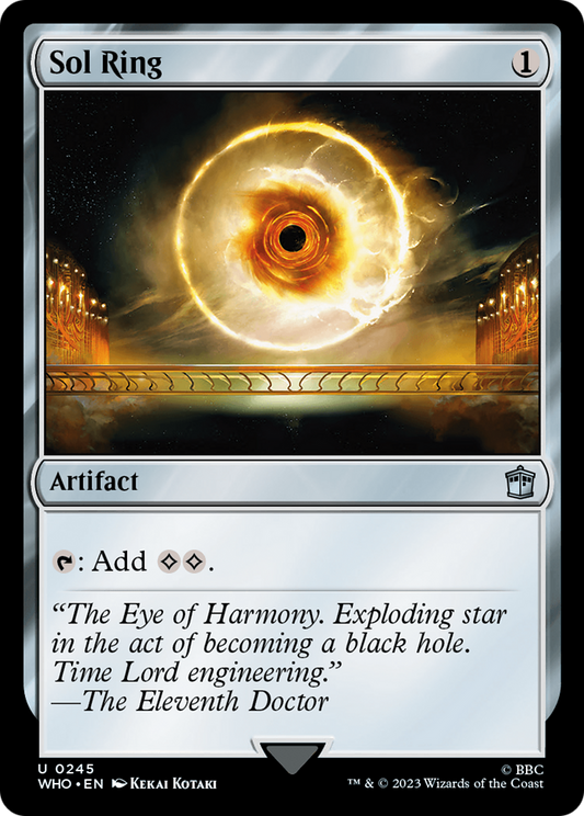 Sol Ring (WHO-245) - Doctor Who