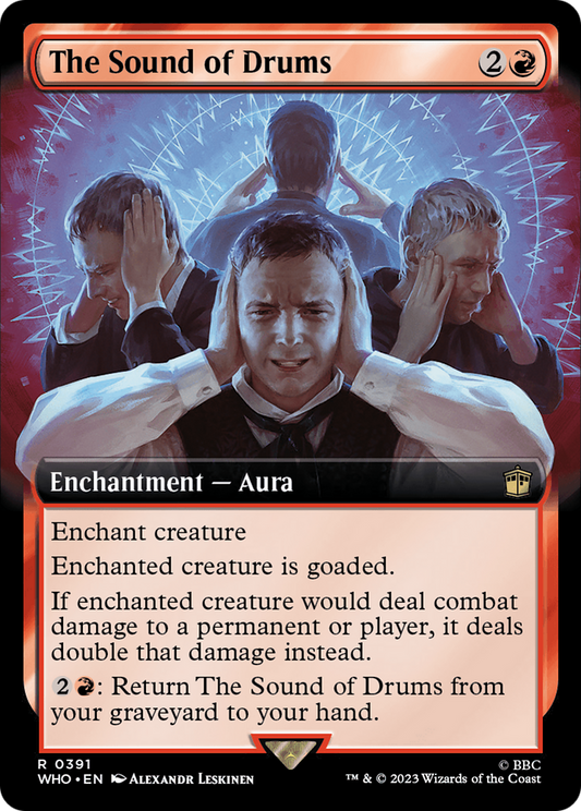 The Sound of Drums (WHO-391) - Doctor Who: (Extended Art) Foil