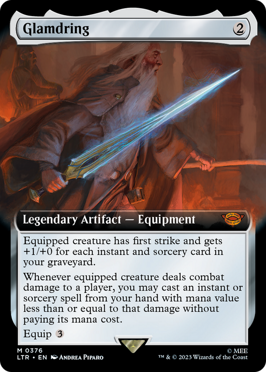 Glamdring (LTR-376) - The Lord of the Rings: Tales of Middle-earth: (Extended Art)
