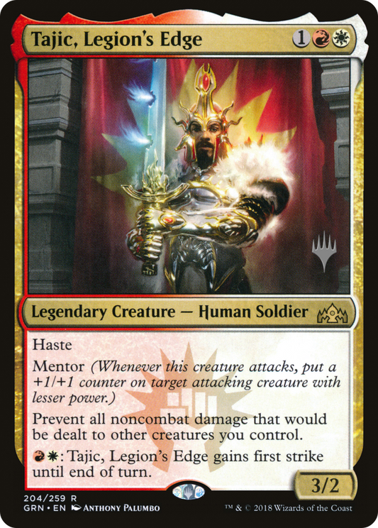 Tajic, Legion's Edge (PPTHB-204) - Guilds of Ravnica Promos Foil
