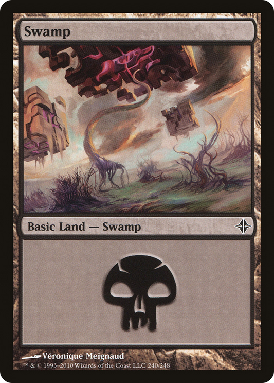 Swamp (ROE-240) - Rise of the Eldrazi Foil