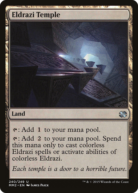 Eldrazi Temple (MM2-240) - Modern Masters 2015