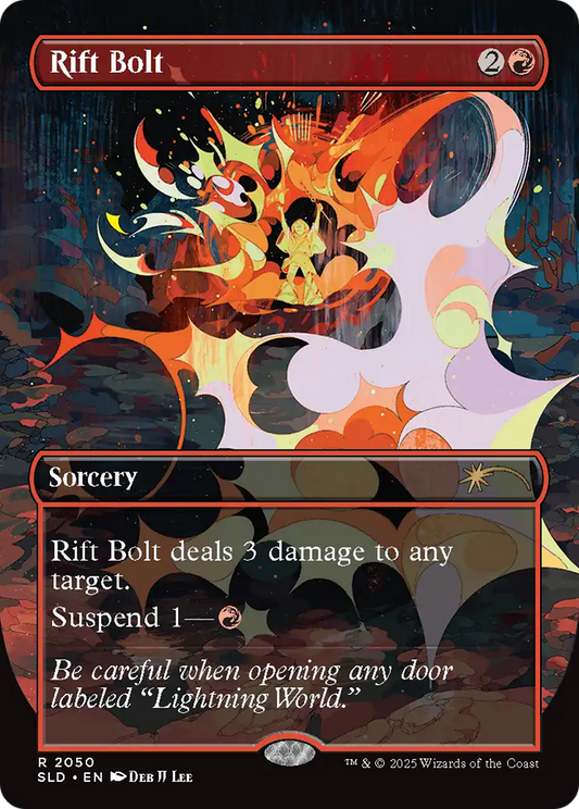 Rift Bolt (SLD-2050) - Secret Lair Drop (Borderless)