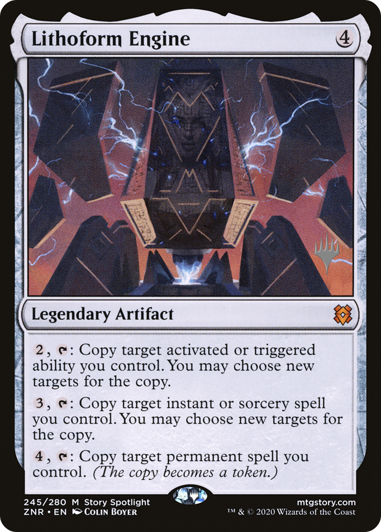 Lithoform Engine (PPZNR-245P) - Zendikar Rising Promos