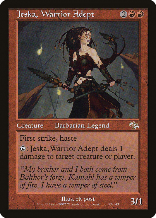 Jeska, Warrior Adept (JUD-093) - Judgment Foil