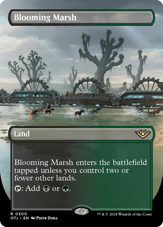 Blooming Marsh (OTJ-300) - Outlaws of Thunder Junction (Borderless) Foil