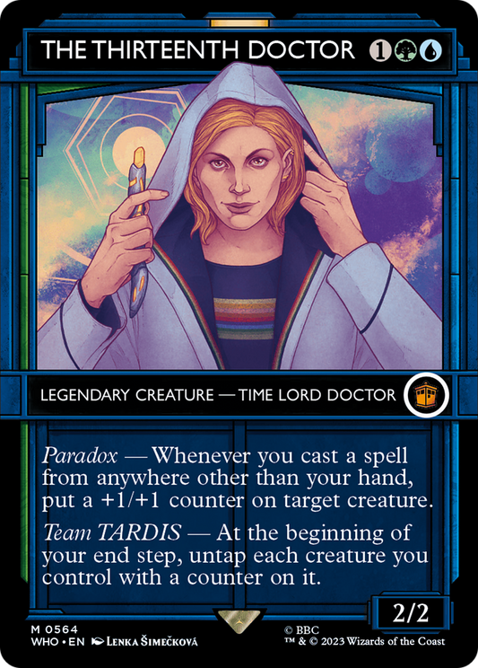 The Thirteenth Doctor (WHO-564) - Doctor Who: (Showcase) (Borderless) Foil