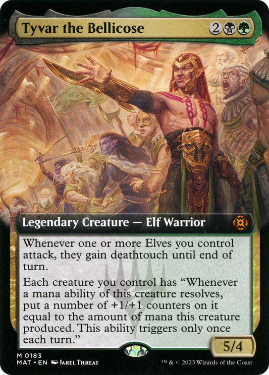 Tyvar the Bellicose (MAT-183) - March of the Machine: The Aftermath: (Extended Art)