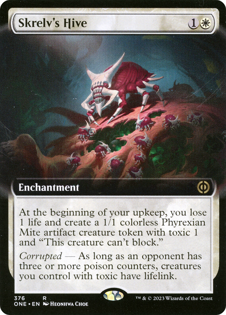 Skrelv's Hive (ONE-376) - Phyrexia: All Will Be One: (Extended Art)