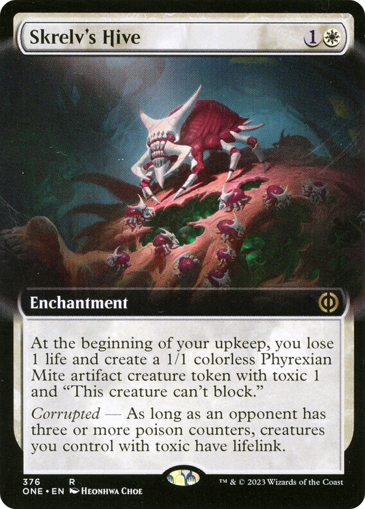 Skrelv's Hive (ONE-376) - Phyrexia: All Will Be One: (Extended Art)