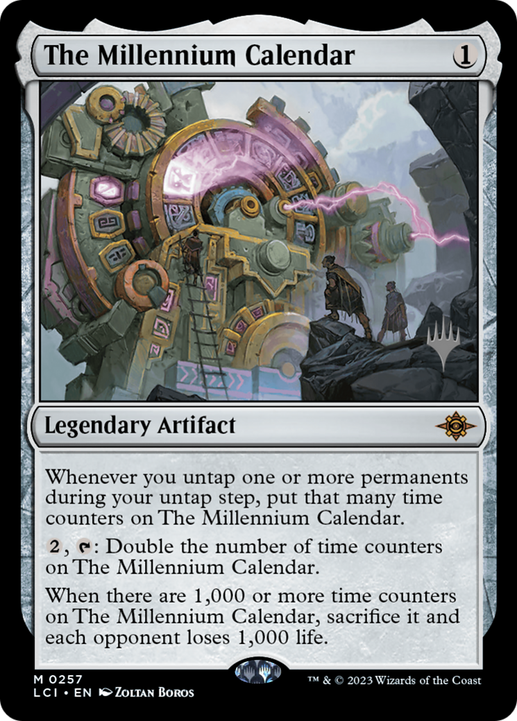 The Millennium Calendar (PPLCI-257) - The Lost Caverns of Ixalan Promos Foil