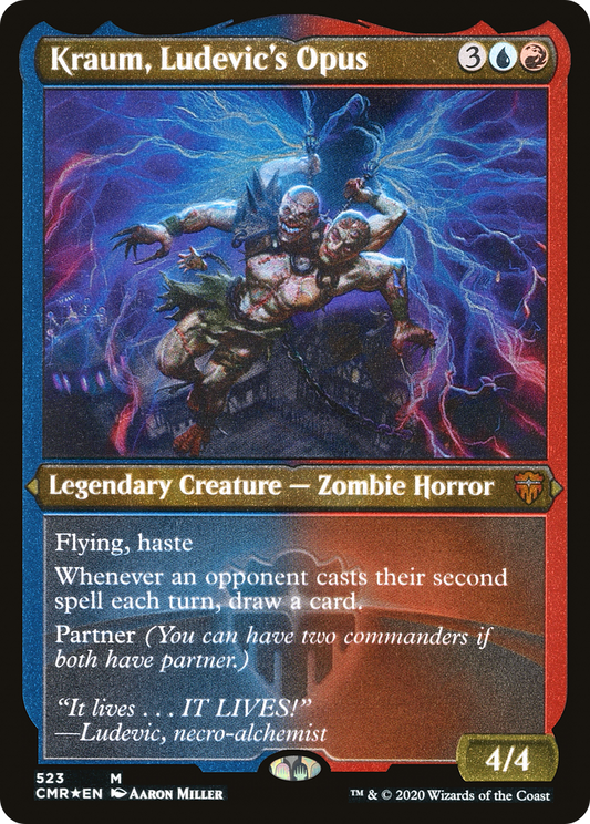 Kraum, Ludevic's Opus (CMR-523) - Commander Legends Foil