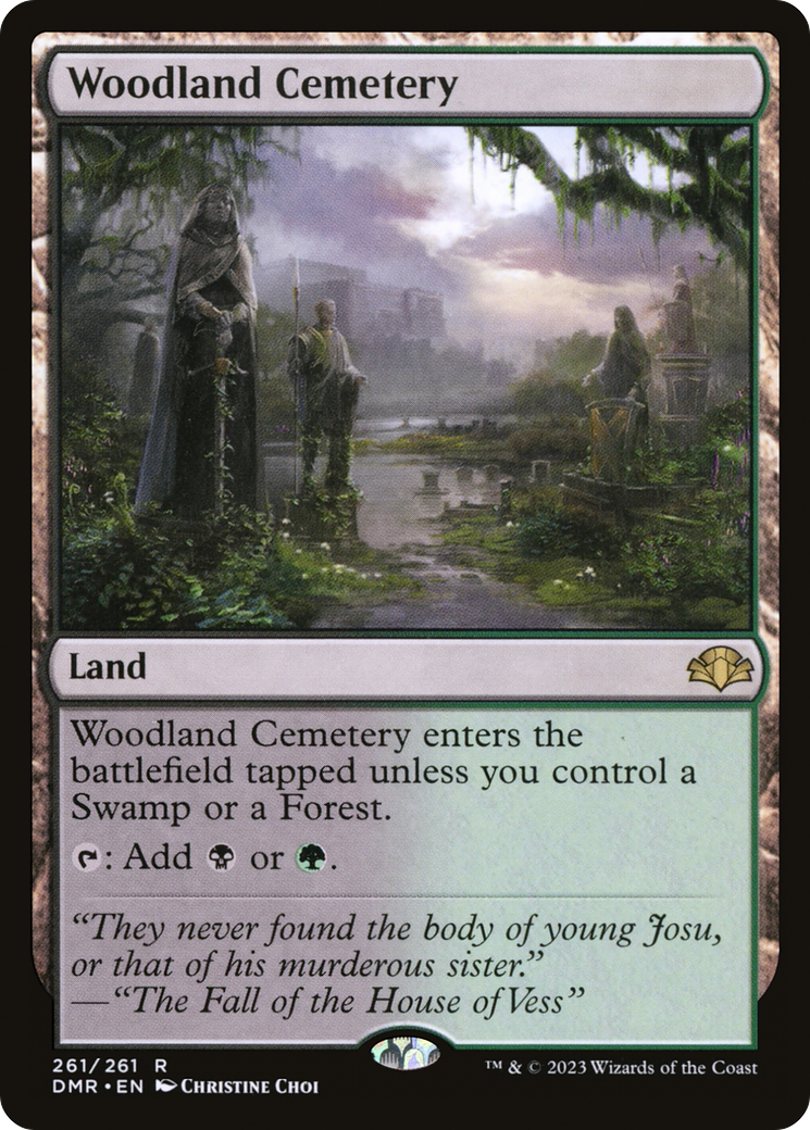 Woodland Cemetery (DMR-261) - Dominaria Remastered Foil