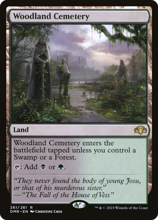 Woodland Cemetery (DMR-261) - Dominaria Remastered Foil