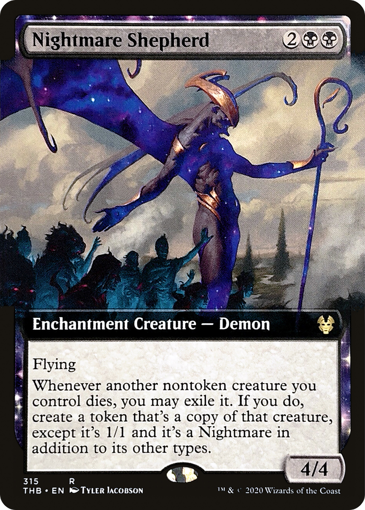Nightmare Shepherd (THB-315) - Theros Beyond Death: (Extended Art, enchantment) Foil