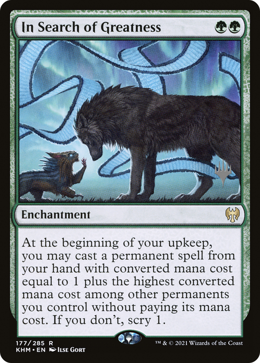 In Search of Greatness (PPKHM-177) - Kaldheim Promos Foil