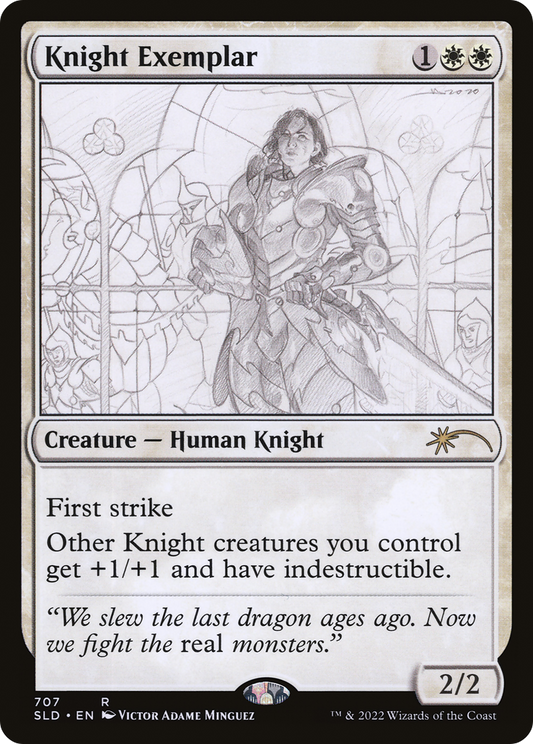 Knight Exemplar (SLD-707) - Secret Lair Drop Foil