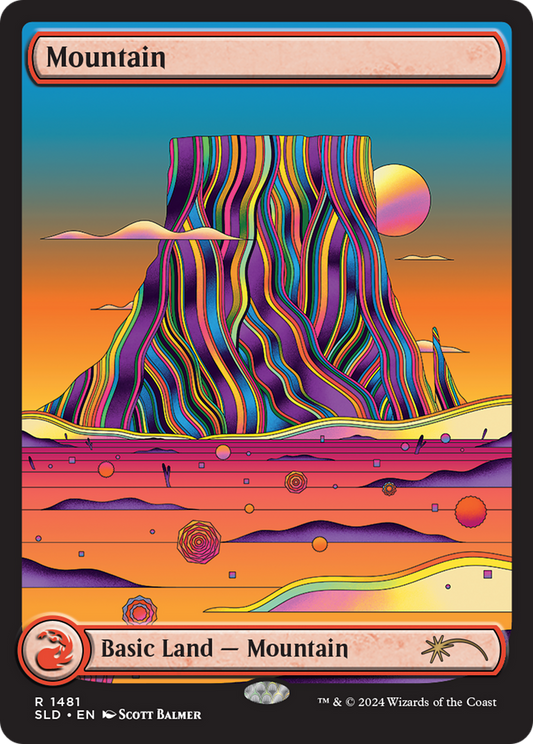 Mountain (SLD-1481) - Secret Lair Drop Foil