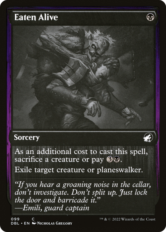 Eaten Alive (DBL-099) - Innistrad: Double Feature Foil