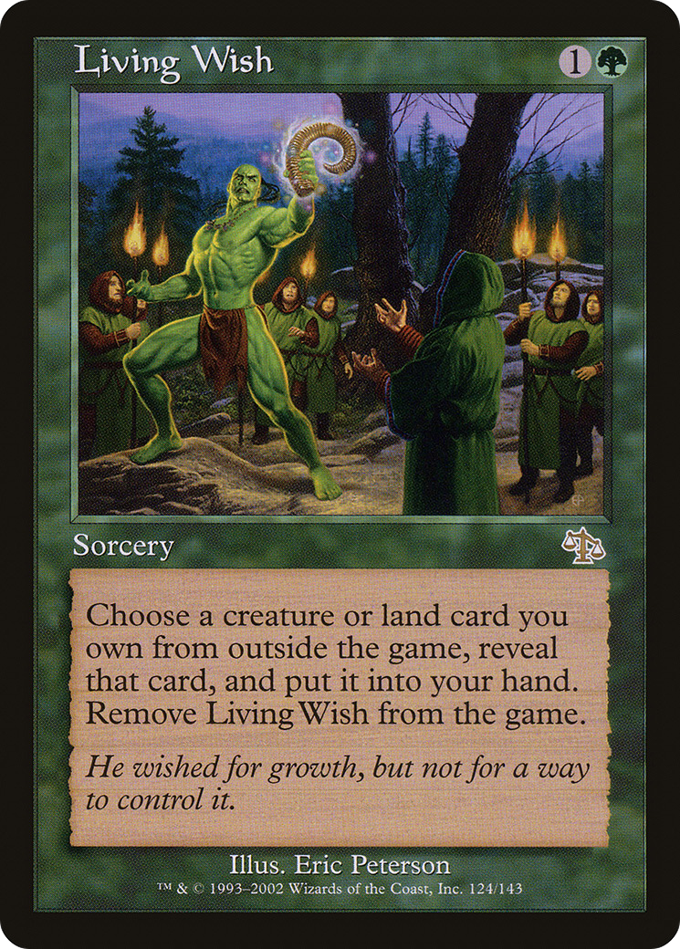 Living Wish (JUD-124) - Judgment Foil