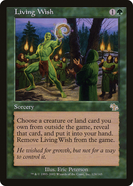 Living Wish (JUD-124) - Judgment Foil