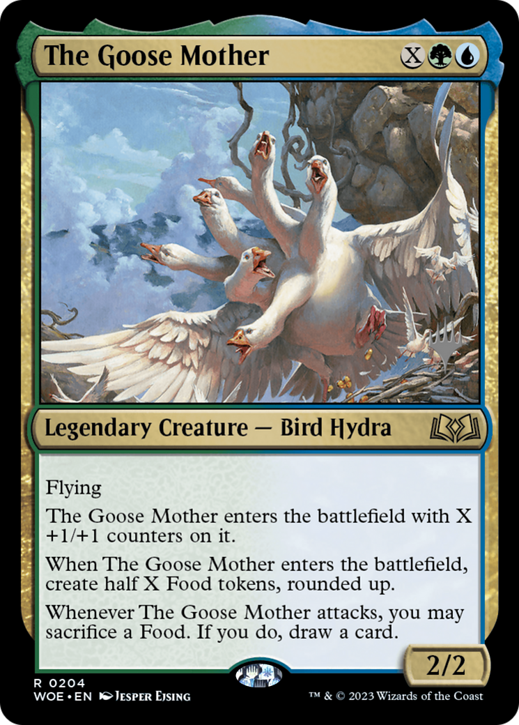 The Goose Mother (PPWOE-204P) - Wilds of Eldraine Promos Foil