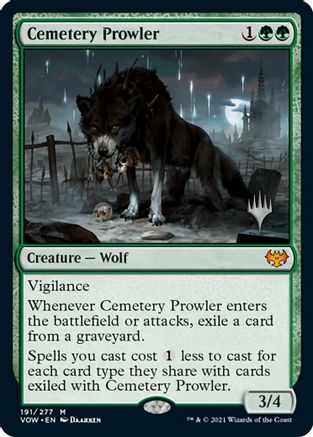 Cemetery Prowler (PPDFT-191) - Promo Pack: Aetherdrift Foil