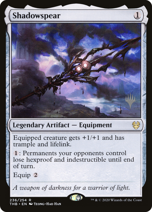 Shadowspear (PPTHB-236P) - Theros Beyond Death Promos