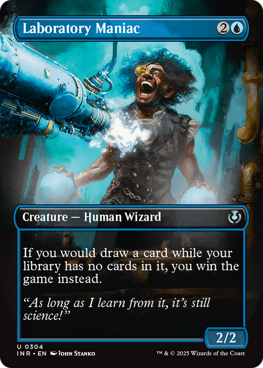 Laboratory Maniac (INR-304) - Innistrad Remastered (Borderless) Foil