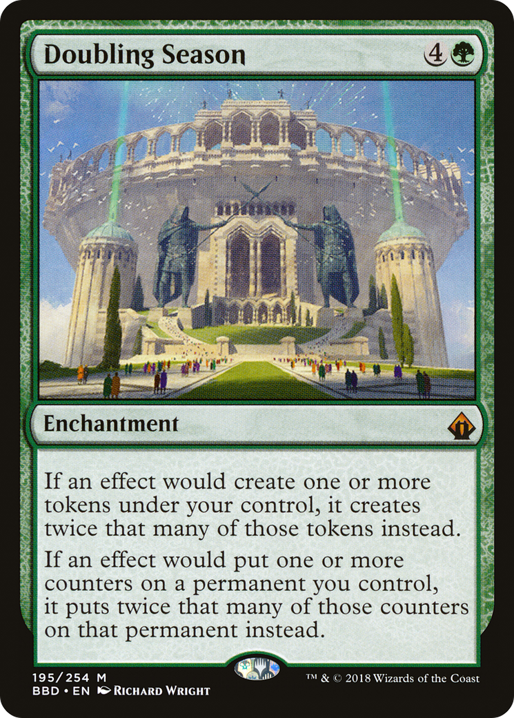 Doubling Season (BBD-195) - Battlebond Foil