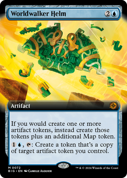 Worldwalker Helm (BIG-072) - The Big Score: (Extended Art)