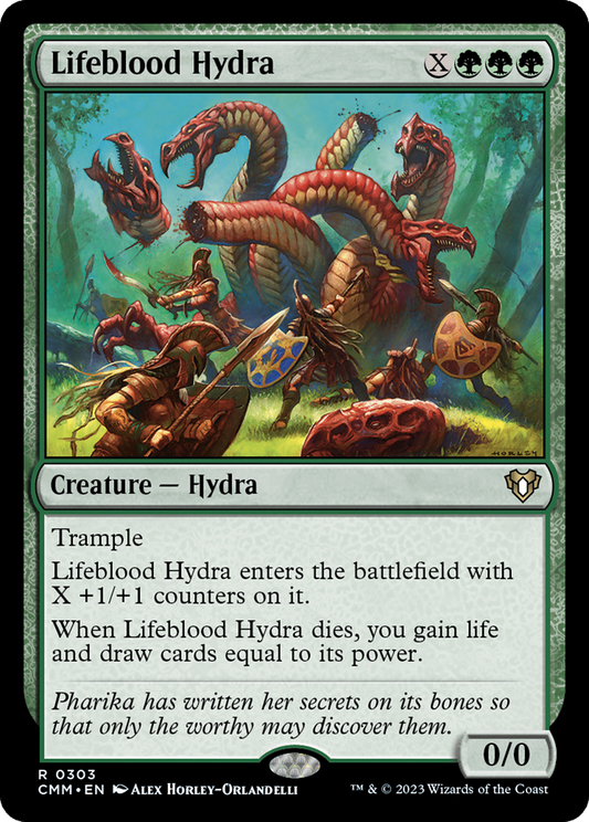 Lifeblood Hydra (CMM-303) - Commander Masters Foil