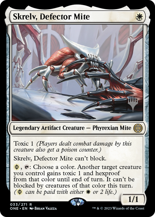 Skrelv, Defector Mite (PPONE-33P) - Phyrexia: All Will Be One Promos