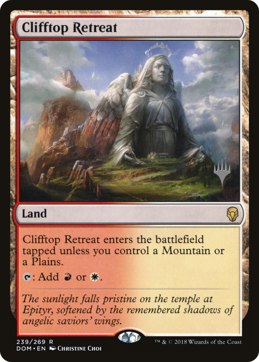 Clifftop Retreat (PPM20-239) - Dominaria Promos Foil