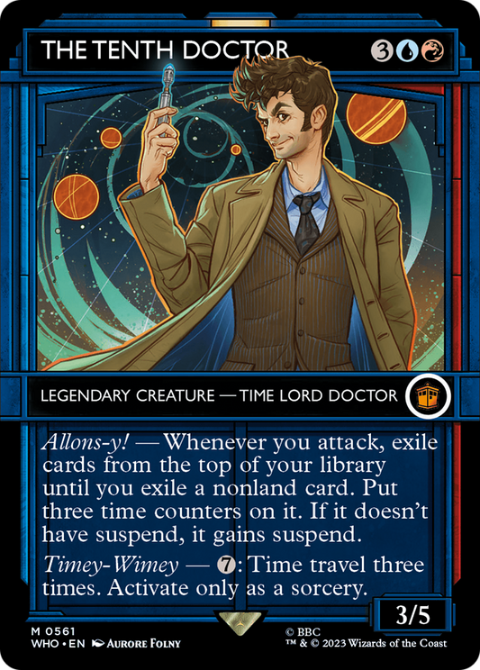 The Tenth Doctor (WHO-561) - Doctor Who: (Showcase) (Borderless) Foil