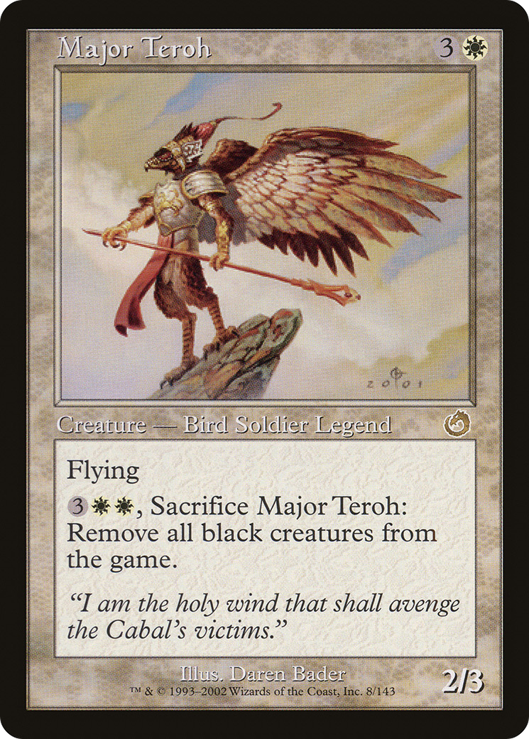 Major Teroh (TOR-008) - Torment Foil